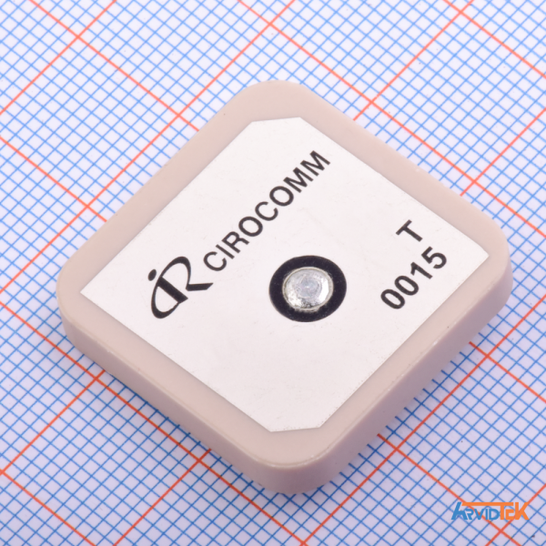 AT0081-Arvidtek-1 آنتن حرفه ای GPS / GLONASS پسیو سرامیکی 25*25*4 برند Cirocomm