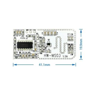 ماژول تشخیص حرکت مایکروویو HW-MS03 - Image 5