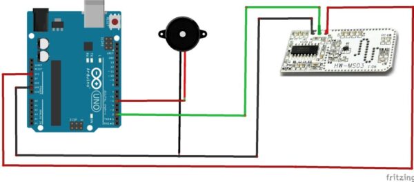 ماژول تشخیص حرکت مایکروویو HW-MS03