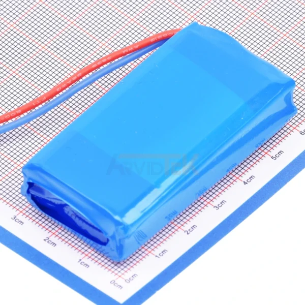 پک 2تایی باتری 3600mAH 3.7V سایز 803160