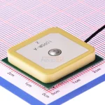 آنتن GPS+BD+GLONASS اکتیو UFL مدل AT0187 با ابعاد 25*25*8