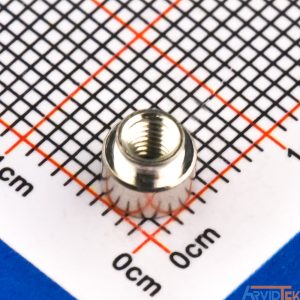 نمای روبه رو اسپیسر Round Nut SMD M3*5.5*H3