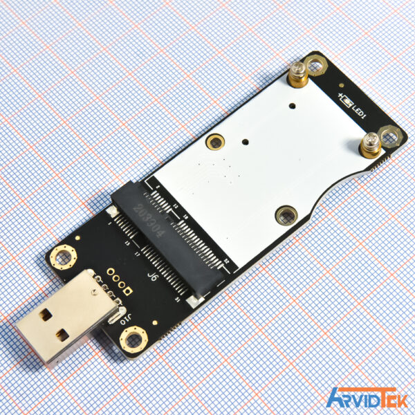 مبدل Mini PCIe به USB مدل AT0459