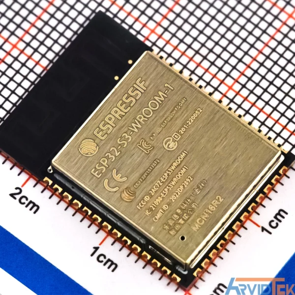 ESP32-S3-WROOM-1-N16R2 ESP32-S3-WROOM-1-N16R2 | قطعات الکترونیکی آرویدتک – فروش آنلاین و سفارش PCB