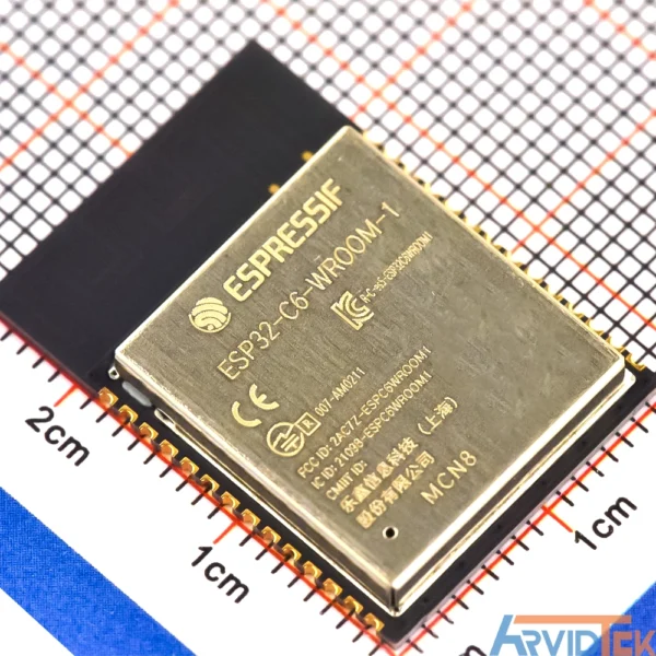 ESP32-C6-WROOM-1-N8 ESP32-C6-WROOM-1-N8 | قطعات الکترونیکی آرویدتک – فروش آنلاین و سفارش PCB