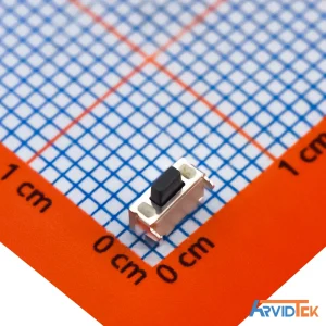 کلید لمسی SMD مدل K2-1806SQ-A2DW-04 مناسب بردهای الکترونیکی در آرویدتک