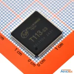 آی‌سی Allwinner T113-S3 در پکیج LQFP مناسب سیستم‌های تعبیه‌شده و صنعتی در آرویدتک