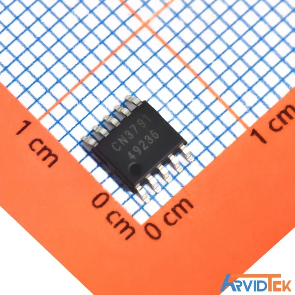آیسی شارژ باتری لیتیومیونی CN3791 آیسی شارژ باتری لیتیومیونی تکسل CN3791 در پکیج SMD مناسب مدارهای شارژ در ارویدتک