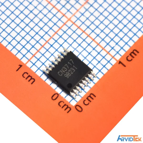 آیسی مدیریت شارژ باتری سرباسید CN3717 آیسی مدیریت شارژ سرباسید CN3717 در پکیج SMD مناسب شارژرهای صنعتی در ارویدتک