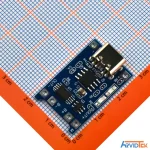 ماژول شارژر لیتیم‌ یون تک‌سلول TP4056 با ورودی USB مناسب پروژه‌های الکترونیکی در ارویدتک