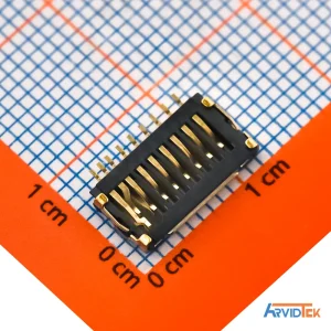 نمای پشت از کانکتور Micro SD TF-018