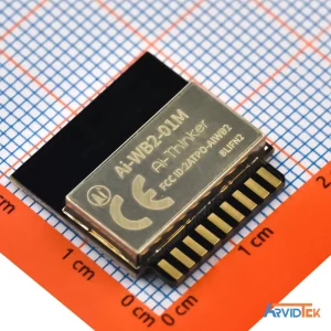 نمای روبه رو ماژول وای فای و بلوتوث Ai-WB2-01M