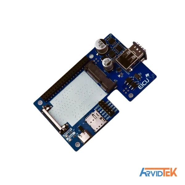 شیلد رزبری پای مبدل MiniPCIe به Raspberry Pi