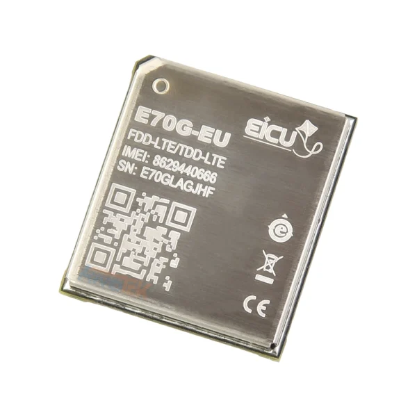 نمای مورب ماژول E70G-EU LTE Cat 1bis GNSS