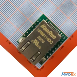 نمای روبه رو ماژول اترنت W5500 مدل USR-ES1