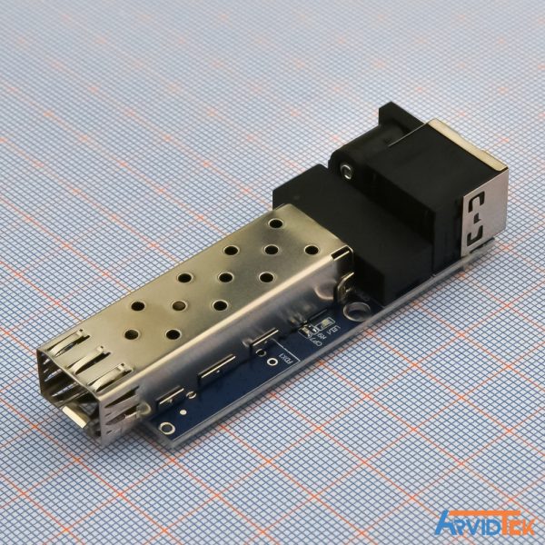 مبدل SFP به RJ45 دوطرفه Mini-MCFE-SFP 10/100Mbps