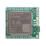 نمای روبه رو برد توسعه EC25-EUX LTE GNSS