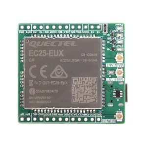 نمای روبه رو برد توسعه EC25-EUX LTE GNSS