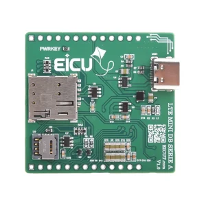 نمای پشت برد توسعه EC25-EUX LTE GNSS