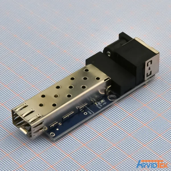 مبدل SFP به RJ45 دوطرفه 10/100Mbps