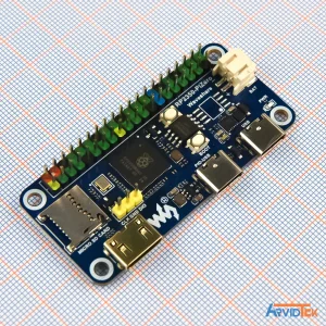 نمای روبه رو برد RP2350-PiZero