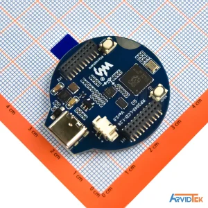 نمای پشتی برد RP2040-LCD-1.28