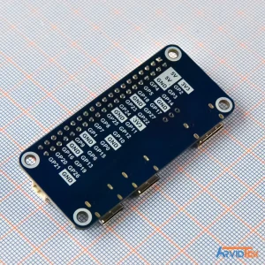 نمای پشت برد RP2040-PiZero