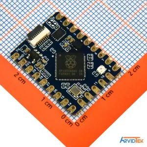 نمای روبه رو برد RP2350-Tiny