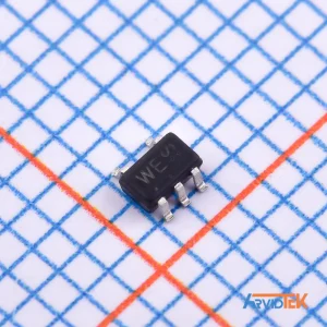 نمای روبه رو دیود آرایه ای ESDALC6V1W5 TVS