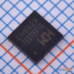 میکروکنترلر CH592X نمای روبه رو میکروکنترلر CH592X