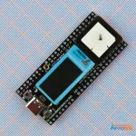 نمای روبه رو برد ESP32S3+LoRa 868MHz+GPS مدل Heltec HTIT-Tracker