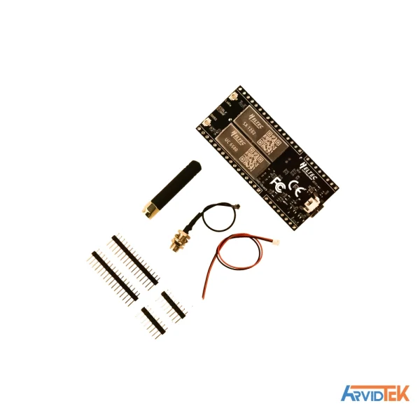 برد ESP32S3 + LoRa 868MHz + GPS مدل Heltec HTIT-Tracker متعلقات برد ESP32S3+LoRa 868MHz+GPS