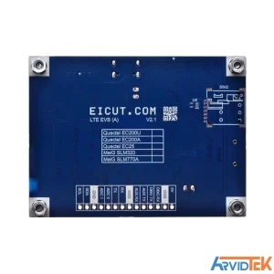 آرویدتک مرجع عرضه انواع قطعات و ماژول های الکترونیکی نمای پشت برد ارزیابی EC200A-EU EVB V2