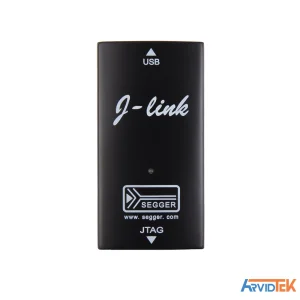 آرویدتک مرجع عرضه انواع قطعات و ماژول های الکترونیکی نمای روبه رو پروگرامر و دیباگر JLINK V9