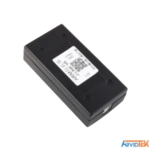 نمای زاویه دار از پشت پروگرامر و دیباگر JLINK V9