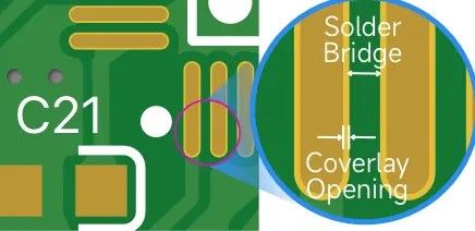 قوانین و کلیرنس ها flex PCB Capability