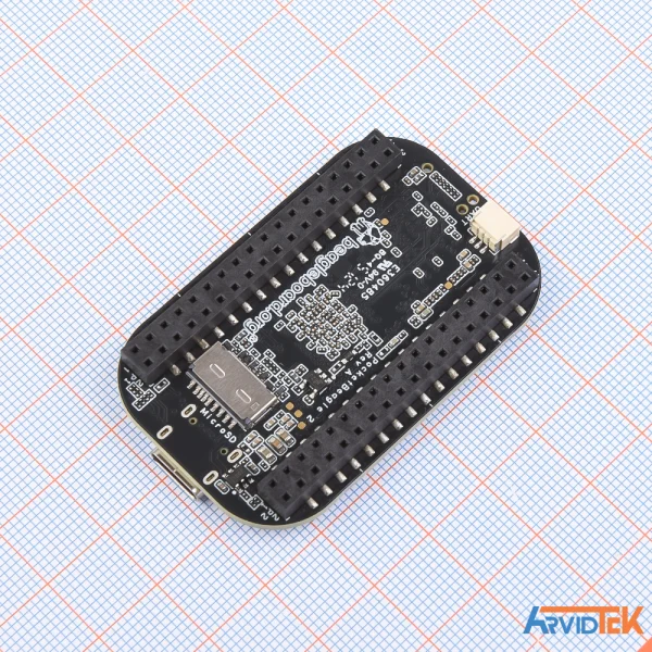 نمای پشت برد پاکت بیگل – PocketBeagle 2