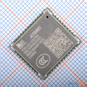 آرویدتک مرجع عرضه انواع قطعات و ماژول های الکترونیکی نمای روبه رو ماژول A7680C-LNNV LTE Cat 1