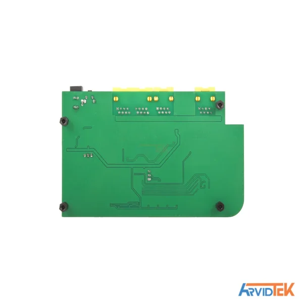 نمای پشت مدار چاپی مودم رومیزی 4G مدل NEXUS-C0404W با ۴ پورت LAN