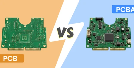 مقایسه برد PCB و PCBA