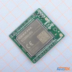 نمای روی برد توسعه EC200U-EUAB Mini DB برند Eicut شامل ماژول کویکتل و کانکتورهای آنتن