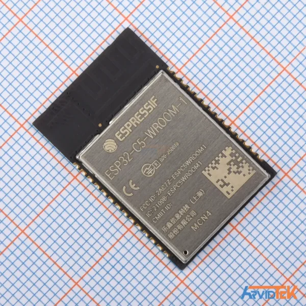 نمای روبه رو ماژول ESP32-C5-WROOM-1-N4